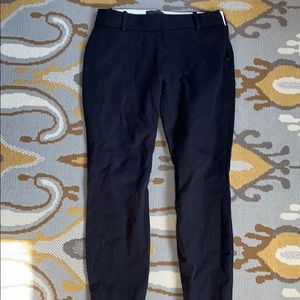 Black stretch side zip Minnie pants